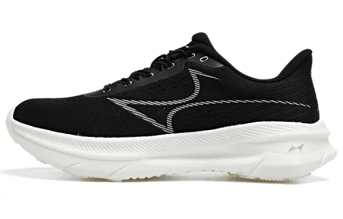 HEALTH Flowing Shadow Comfortable Cushioning Slip Resistant Breathable Low top Running Shoes Unisex Black