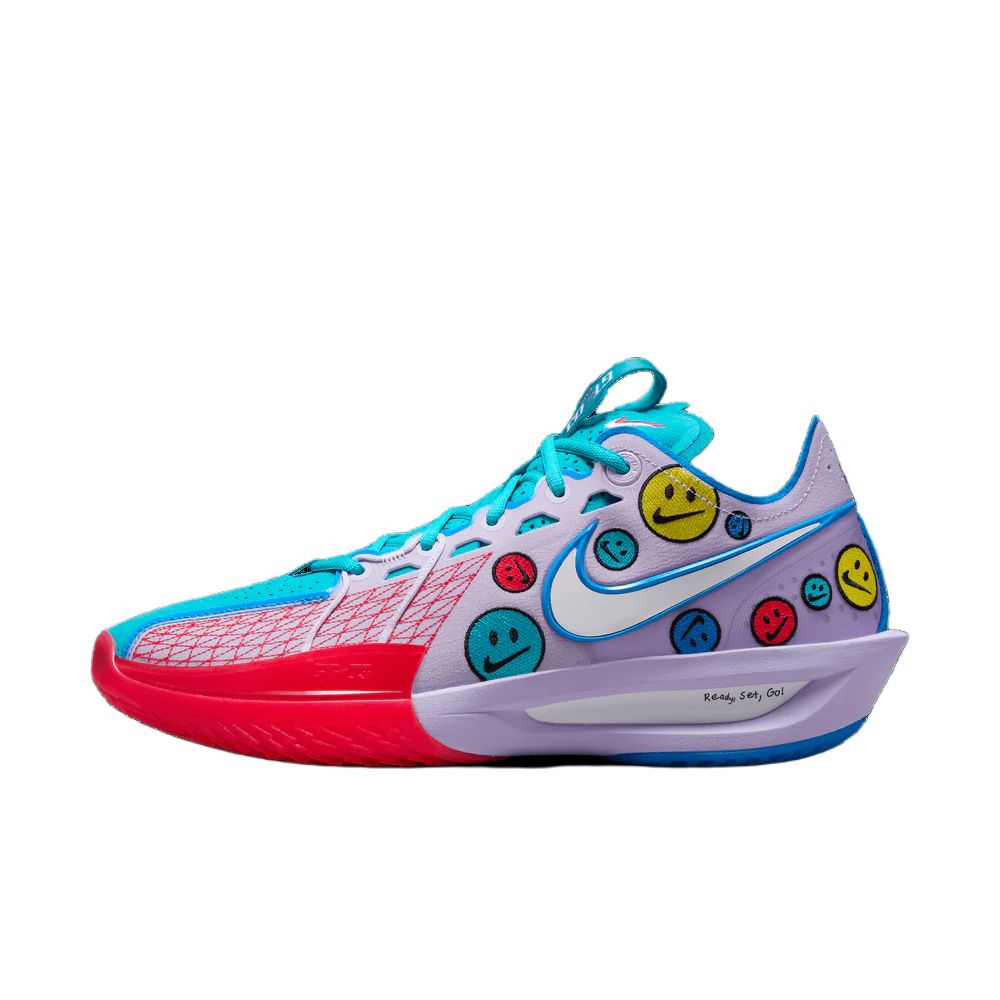 Jewell Loyd x Nike G.T. Cut 3 Comfortable and versatile, grip, stability, non-slip, wear-resistant and balanced, low-top running shoes, same style for men and women, purple and blue