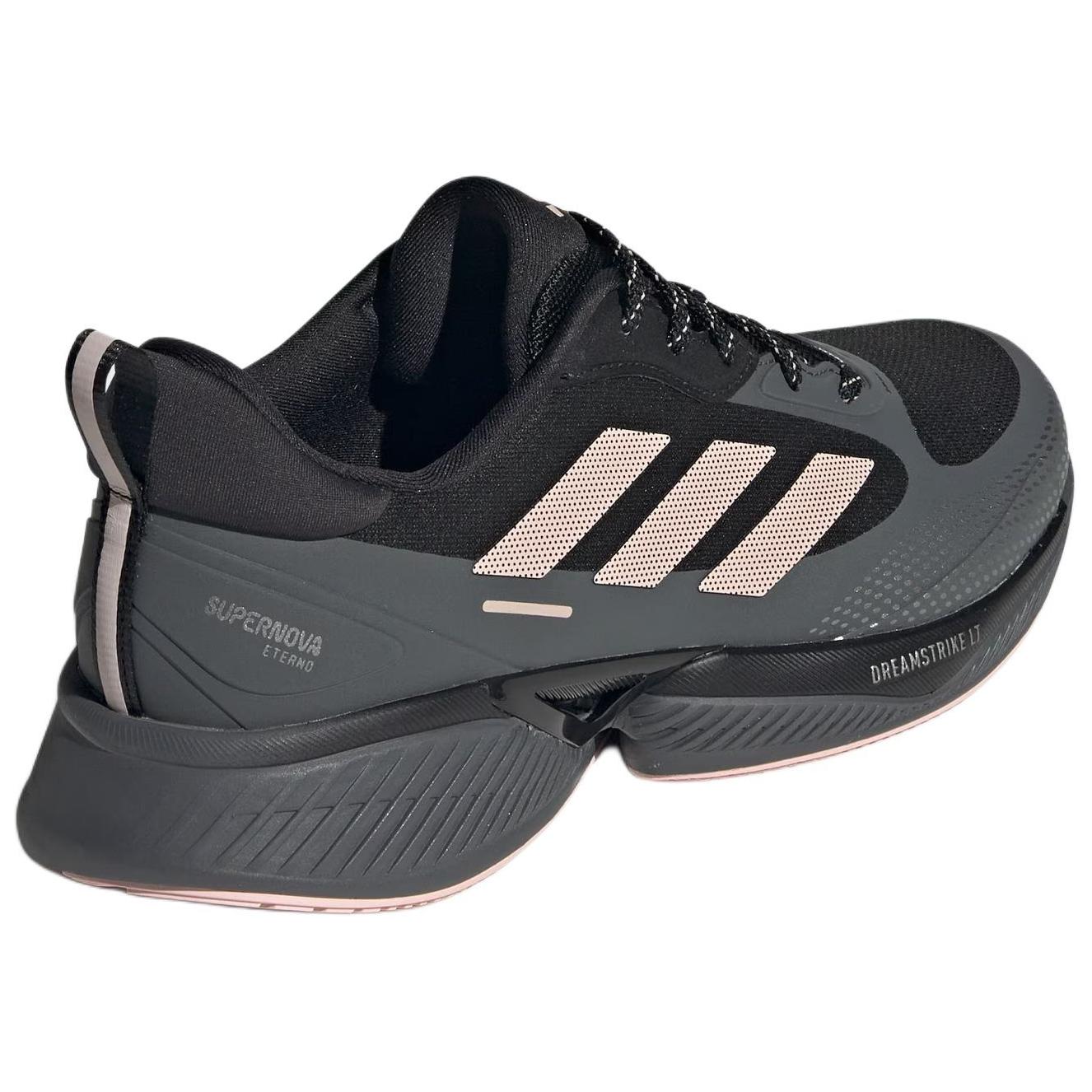 Adidas Supernova Eterno Slip Resistant Abrasion Resistant Low top Running Shoes Women’s Black