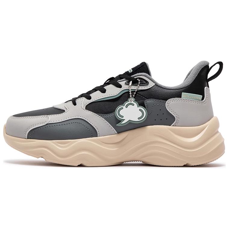 361° Slip Resistant Abrasion Resistant Low top Casual Running Shoes Women’s Gray Black