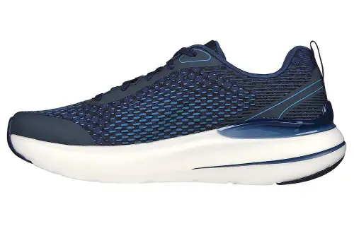 Skechers Max Cushioning Hyper Burst Cushioning, Wear Resistant Low top Running Shoes Men's Blue