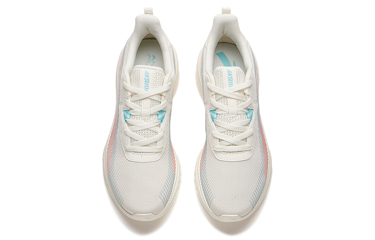 Anta Comfortable Cushioning Breathable Lightweight Abrasion Resistant Coverage Slip Resistant Low top Running Shoes