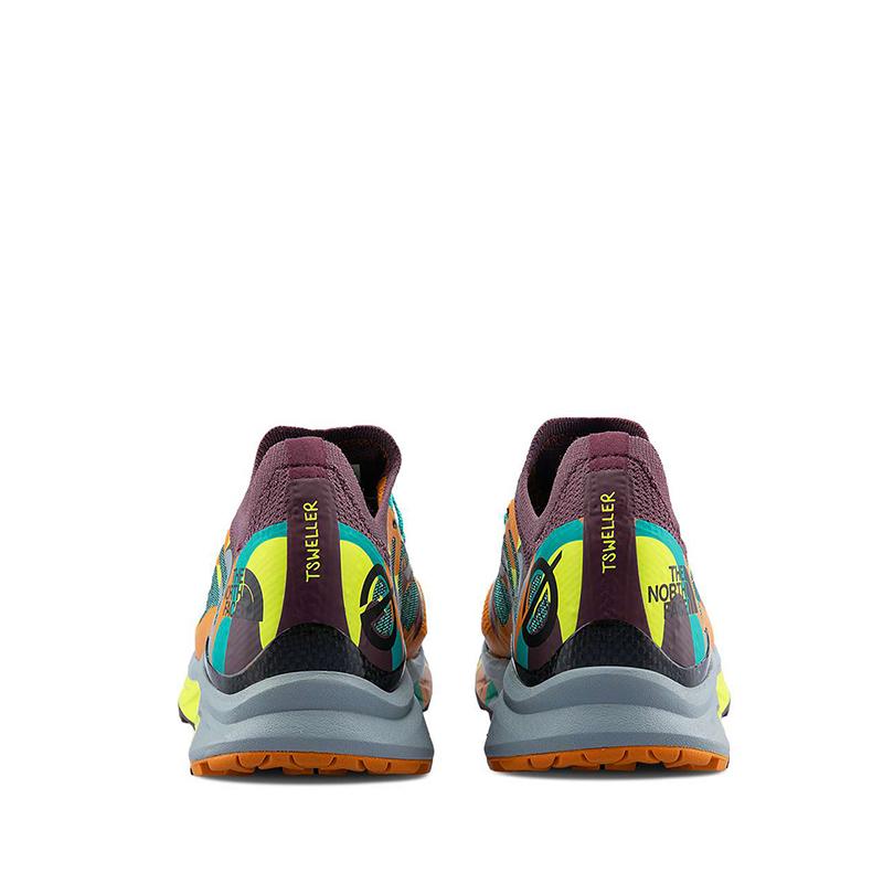 THE NORTH FACE Abrasion Resistant Low top Running Shoes Women’s Orange Purple