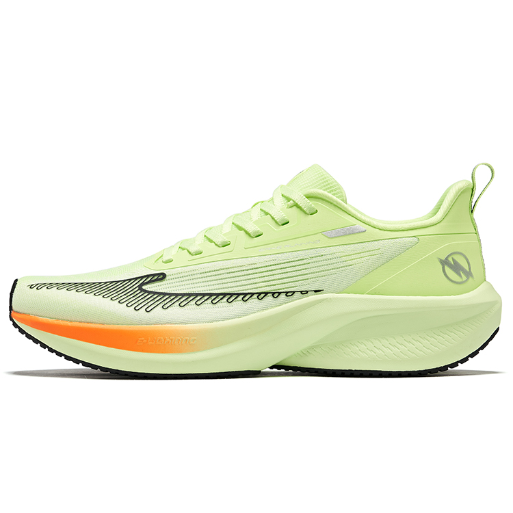 Erke Lightning 4 Cushioning Abrasion Resistant Rebound Low top Casual Running Shoes Men’s Fluorescent Sprout Green