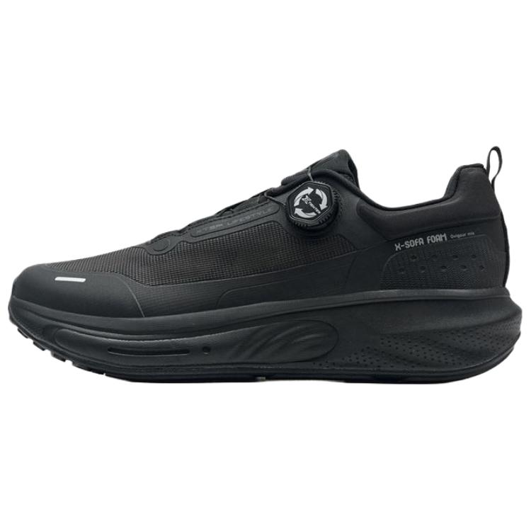 XTEP Breathable And Lightweight Low top Casual Running Shoes Men’s Black