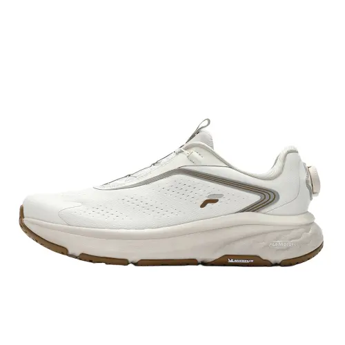 FILA Fila NUVOLE 2 Rouyun 2 city running, sports and comfort, fabric shock absorption, breathable and lightweight, low-cut running shoes, men's white