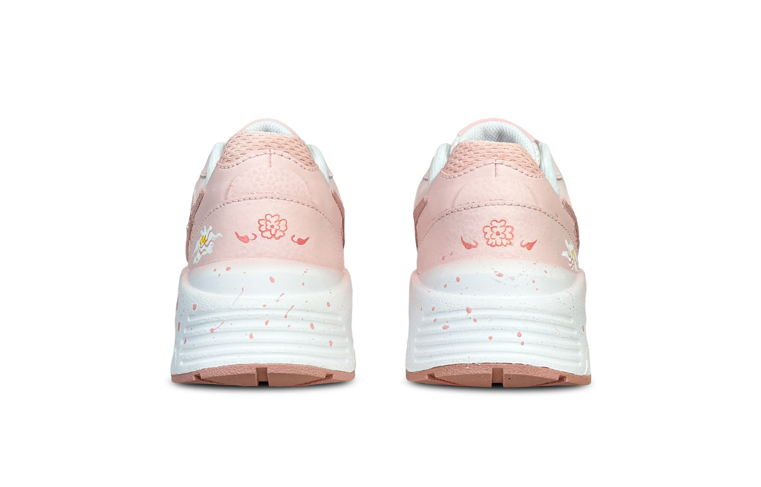 Nike Air Max Fusion Running Shoes Women's Low Top White