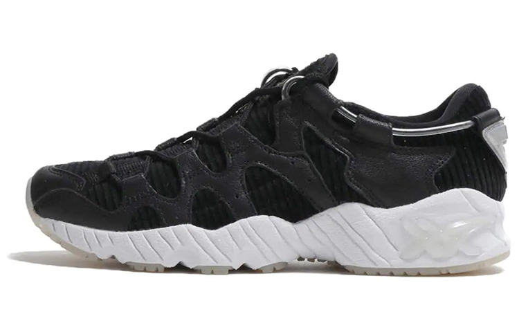 Asics Gel Mai Fabric Abrasion Resistant Low top Running Shoes Women's Black White