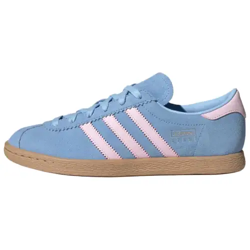 Adidas Originals Stadt Soft And Comfortable Abrasion Resistant Low top Skateboard Shoes Women's Blue