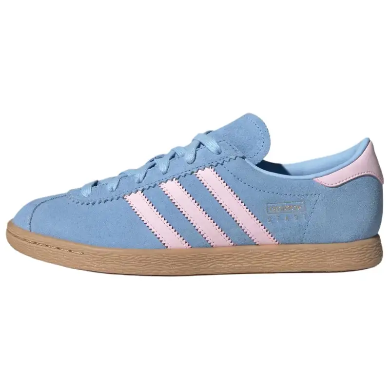 Adidas Originals Stadt Soft And Comfortable Abrasion Resistant Low top Skateboard Shoes Women's Blue