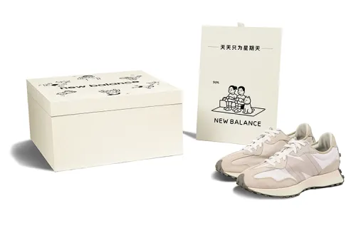 Noritake x New Balance NB 327 Abrasion Resistant Low top Running Shoes Unisex Gray Special Shoe Box