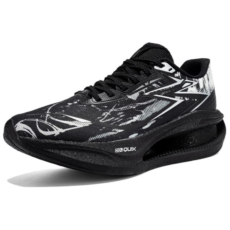 361° Style Abrasion Resistant Slip Resistant Low top Casual Running Shoes Men’s Black White