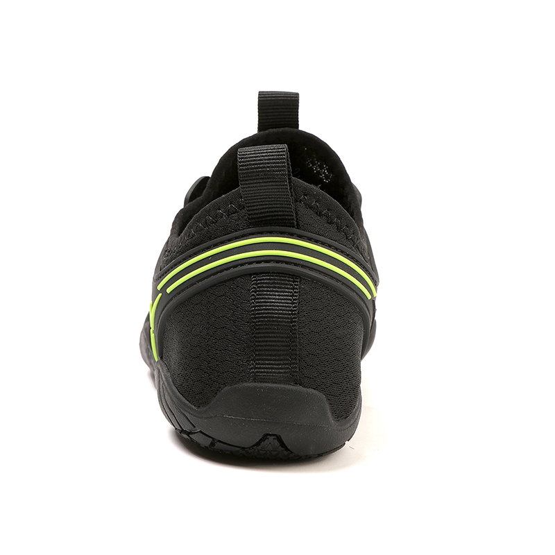Binary Slip Resistant Quick Dry Lightweight Low top Outdoor Shoes Unisex Black
