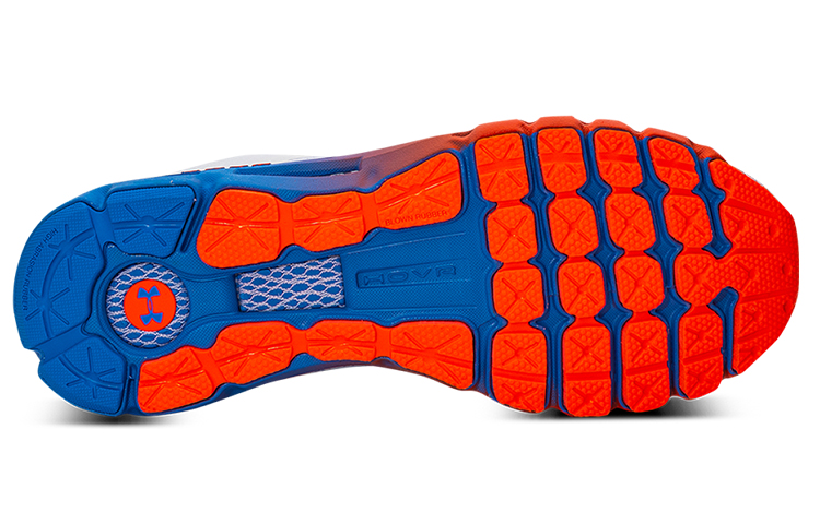 Женские кроссовки Under Armour Infinite 2 (бело-сине-красные) — фото 5
