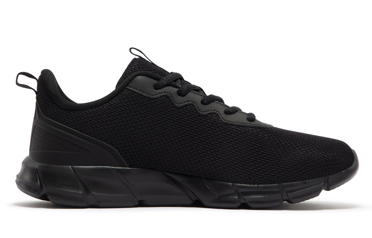 361° Cushioning, Wear Resistant Low top Running Shoes Men’s Black Gold