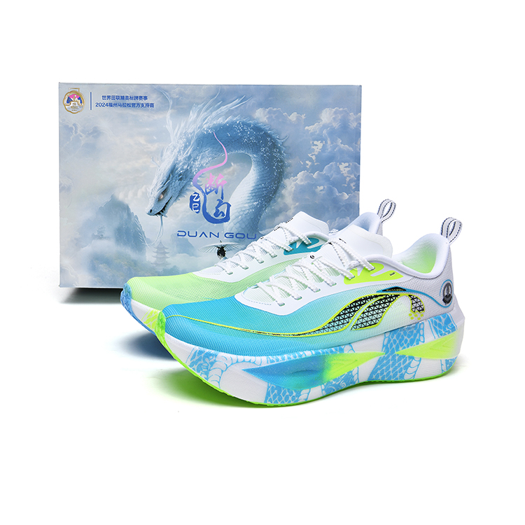 DUANGOU Cushioning Slip Resistant Abrasion Resistant Lightweight Low top Marathon Running Shoes Unisex
