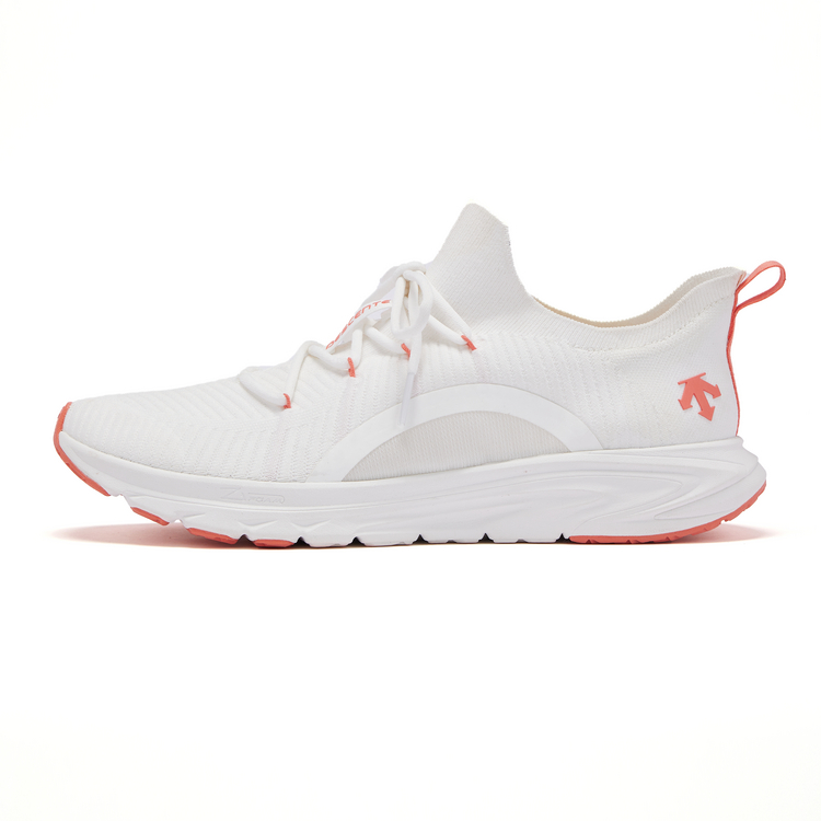 DESCENTE RUNNING Cushioning Rebound Low top Sports Running Shoes Women’s Peach Pink