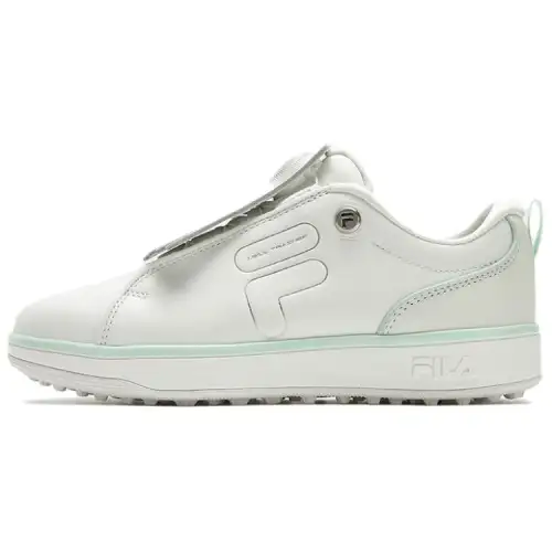 FILA Fila GF 1911 Trainer, comfortable and versatile, non-slip and wear-resistant, low-top golf shoes, women's white green