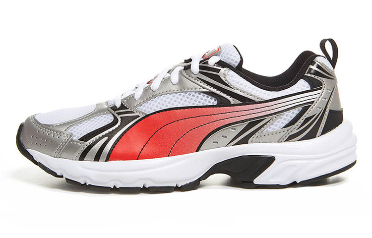 PUMA Milenio Retro Low Top Casual White Red Gray