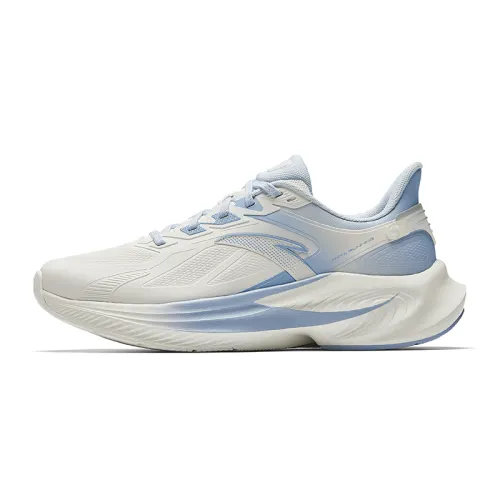 Anta Stinger 6 Cushioning Abrasion Resistant Low top A SHOCK Technology Midsole Casual Running Shoes Women's Gray Blue