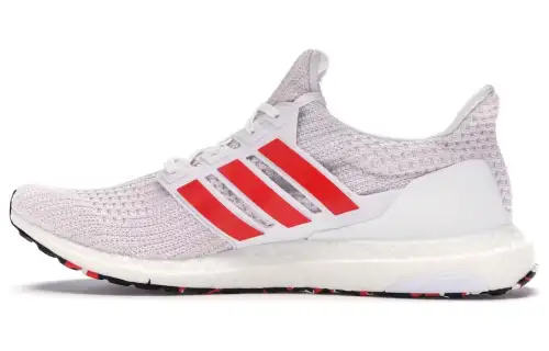 adidas Ultra Boost 4.0 Cloud White Active Red