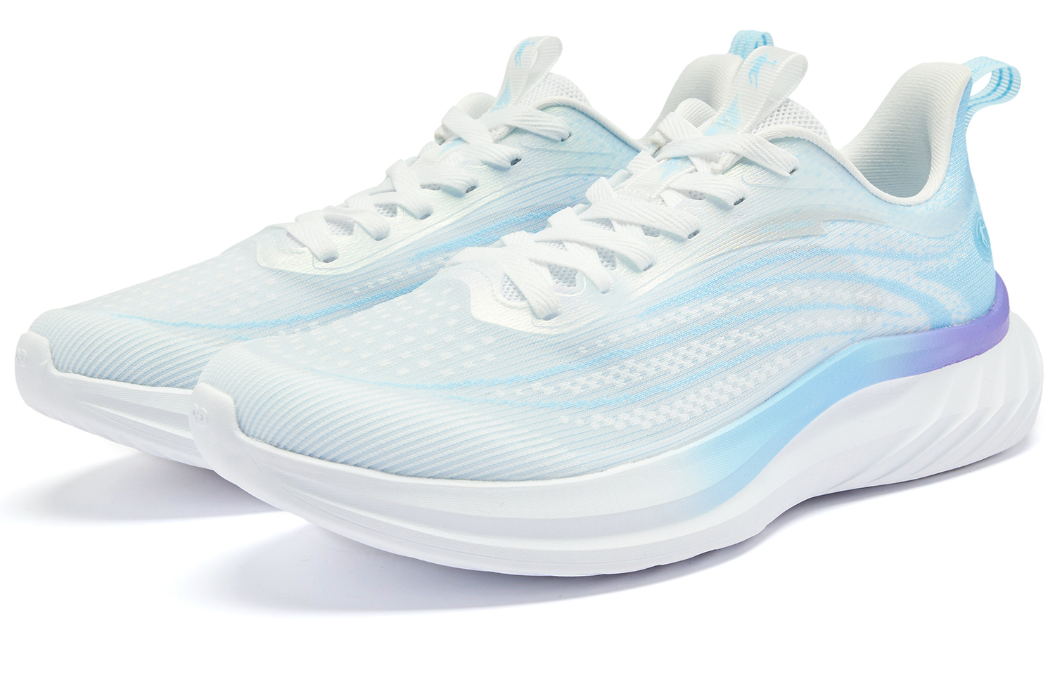 QIAODAN Bird Lite Breathable Cushioning Lightweight Rebound Low top Casual Training Running Shoes Men’s Blue