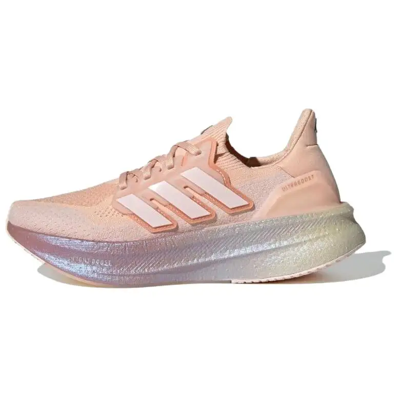 Adidas Ultraboost 5.0 Slip Resistant And Breathable Slip Resistant And Breathable Low top Running Shoes Unisex Pink