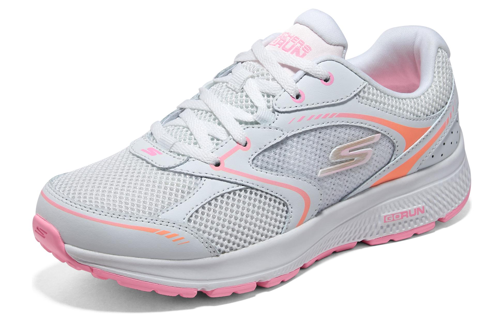 Skechers Go Run Consistent Low top Running Shoes Women’s White Pink