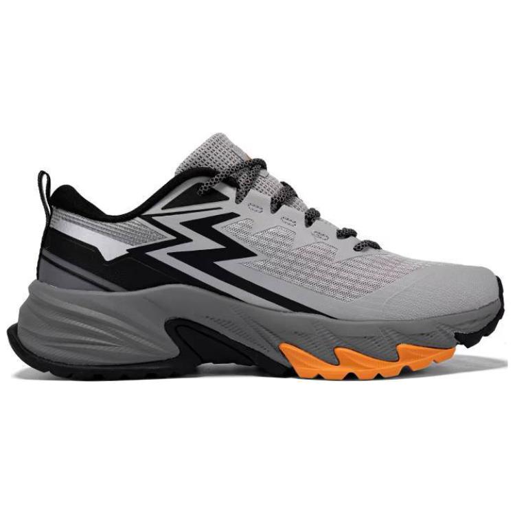 361° Slip Resistant Abrasion Resistant Slip Resistant Abrasion Resistant Low top Outdoor Shoes Men’s Gray Black