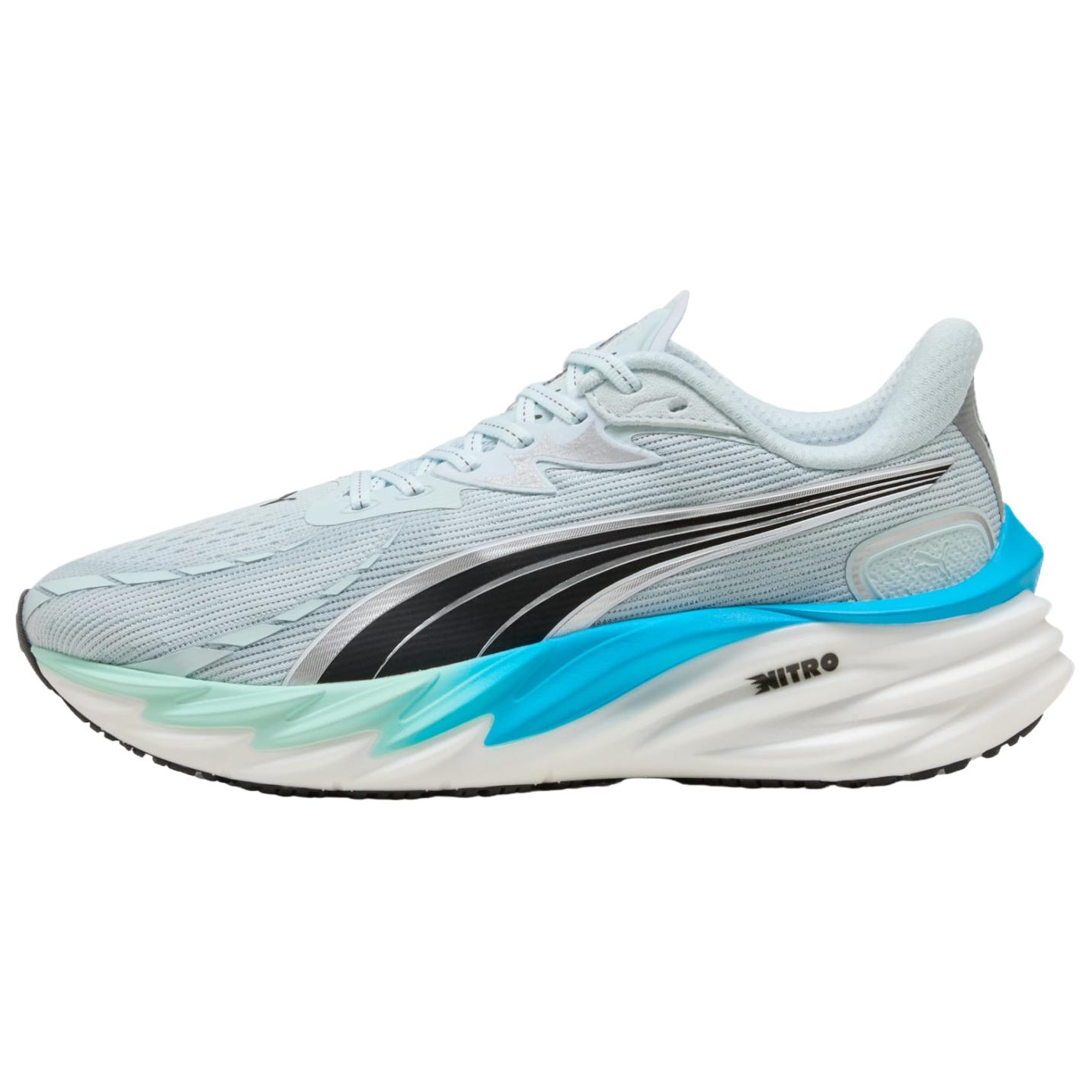 PUMA Velocity NITRO 4 Classic And Versatile Breathable Running Shoes Unisex Blue
