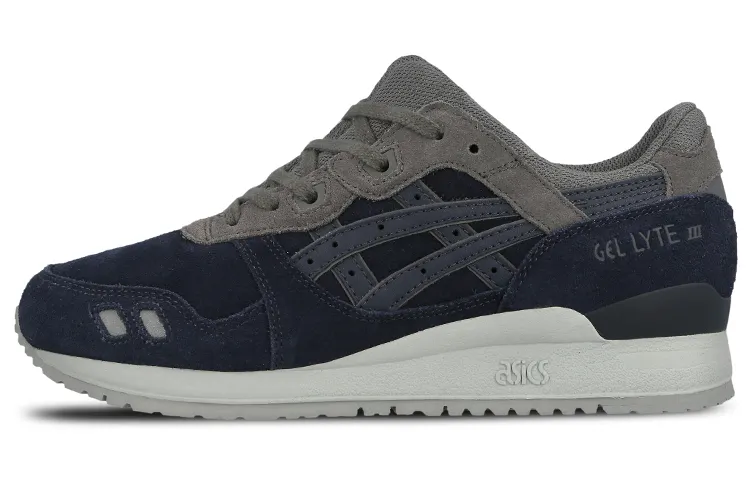 Asics Gel Lyte 3 Low top Running Shoes Unisex Dark Blue Gray