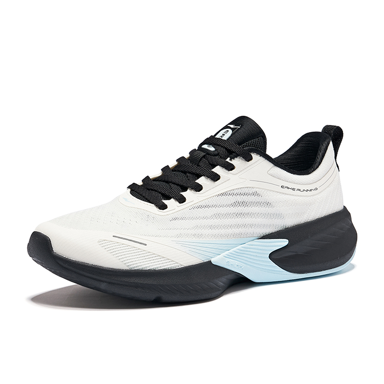 Erke Phantom Fabric Low top City Commuting Running Shoes Men’s Microcrystal White Misty Blue