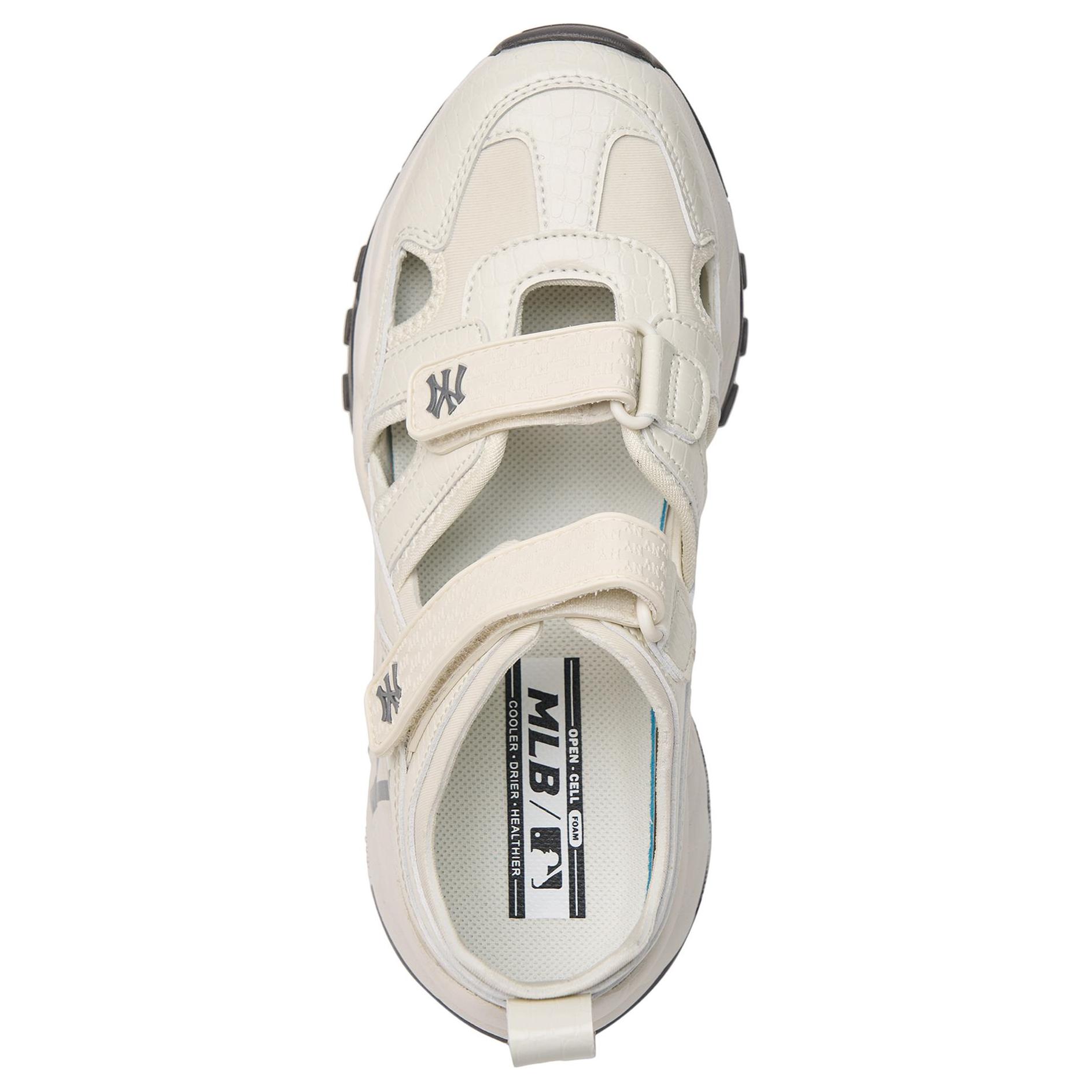 MLB Sandal Chunky Mask Comfortable And Breathable Moisture wicking Low top Running Shoes Unisex White