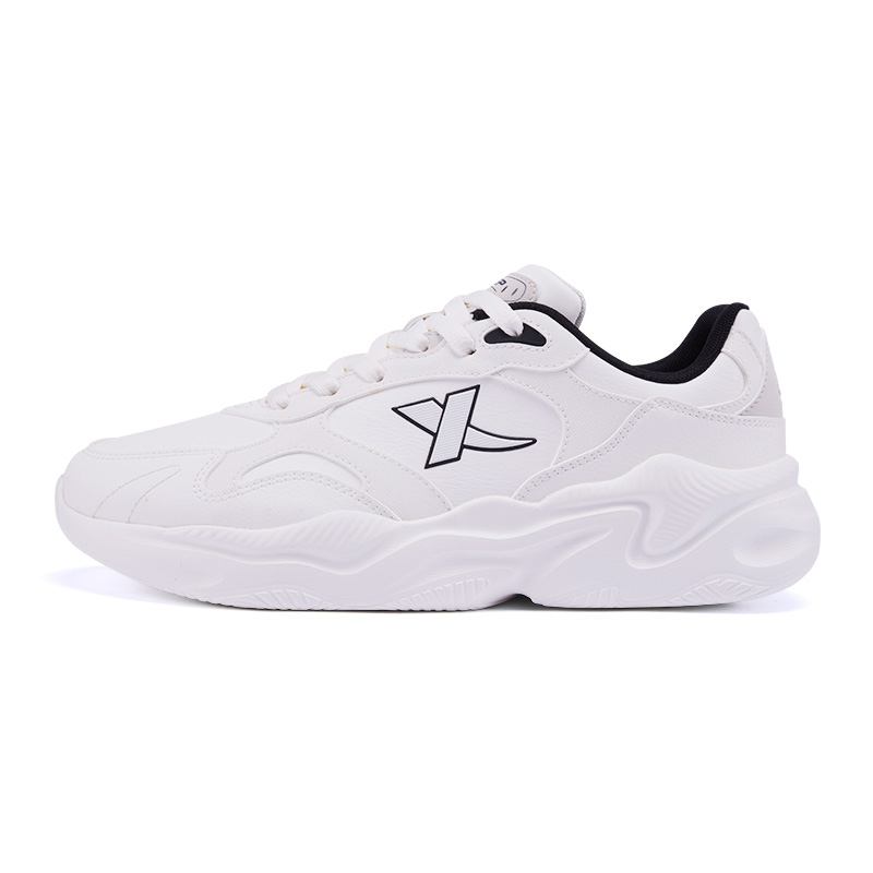 XTEP Cushioning Slip Resistant Abrasion Resistant Waterproof Coverage Lightweight Rebound Low top