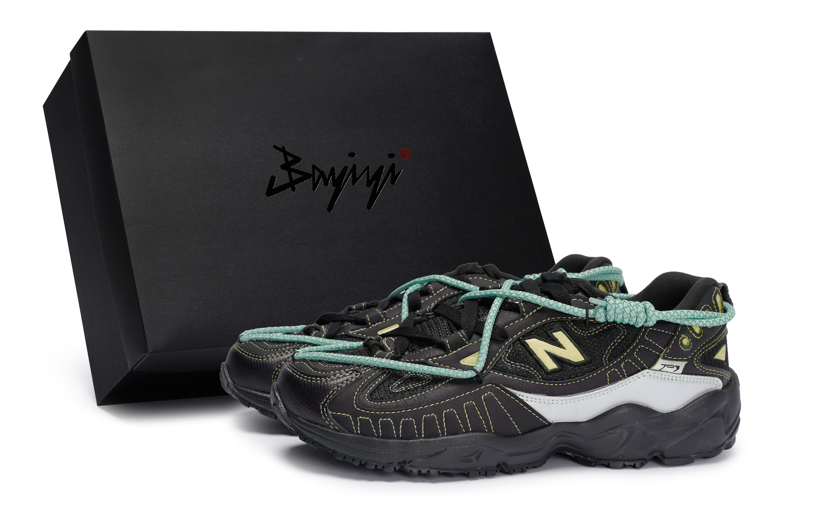 New Balance NB 703 Moisture Wicking Moisture wicking Low top Outdoor Shoes Women’s Black Yellow