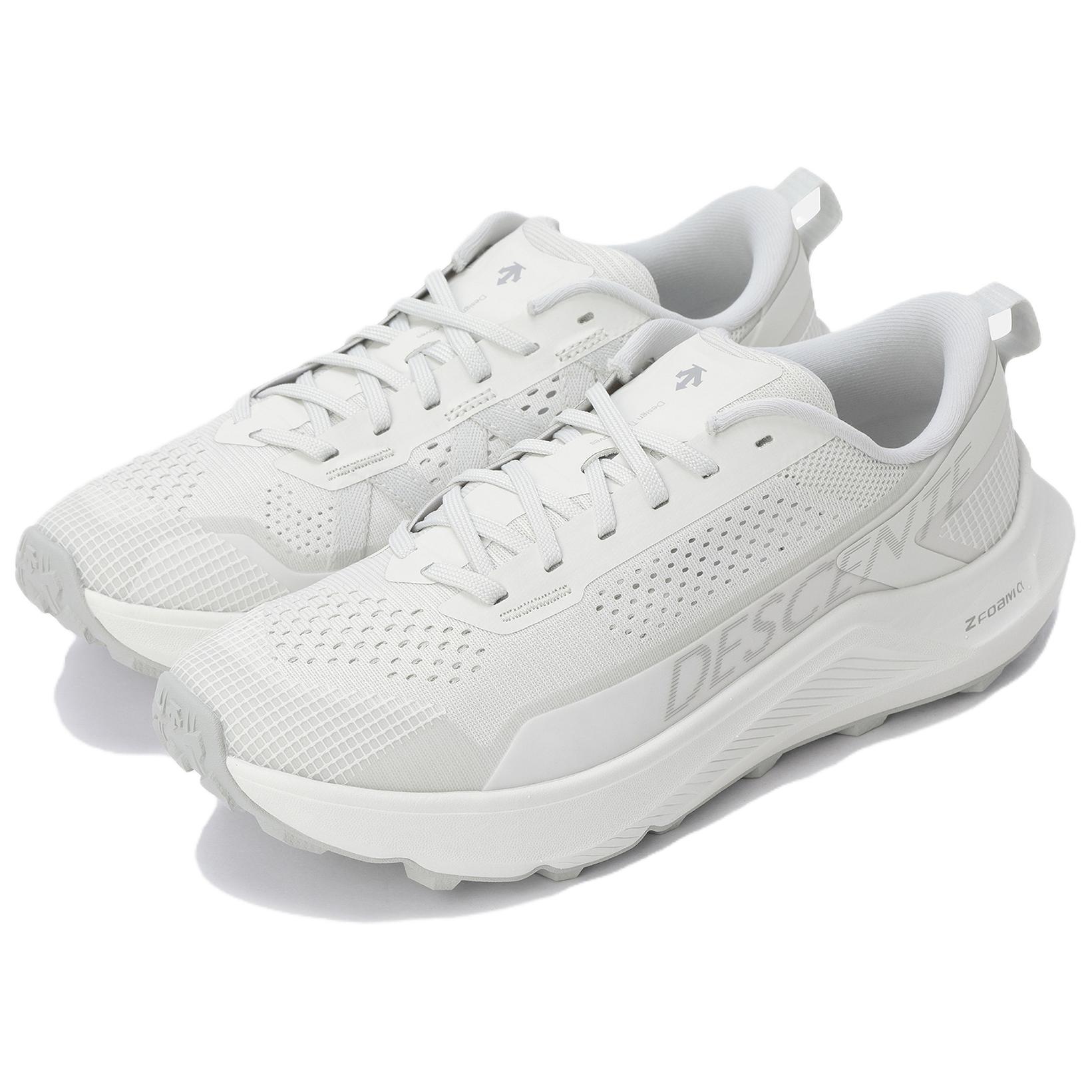 DESCENTE Somat Slip Resistant Abrasion Resistant Slip Resistant Abrasion Resistant Low top Running Shoes Unisex White