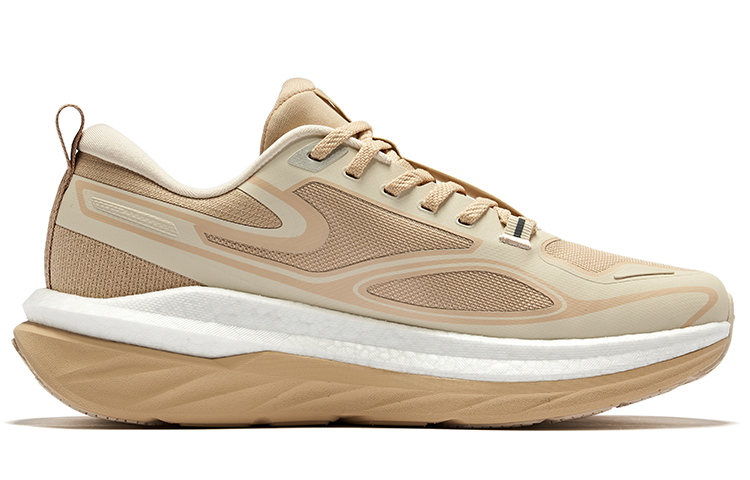 Erke Vertical 2.0 Outdoor Cushioning, Wear Resistant Low top Trail Running Shoes Men’s Oat Warm Linen
