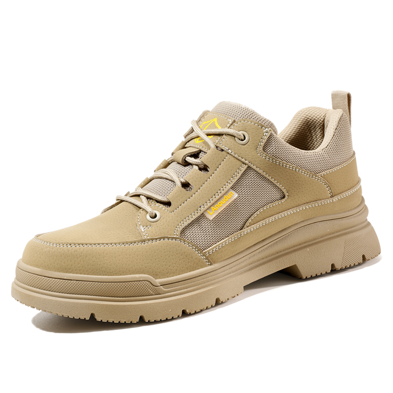 LANOUDUN Microfiber Leather Slip Resistant Abrasion Resistant Low top Outdoor Shoes Unisex