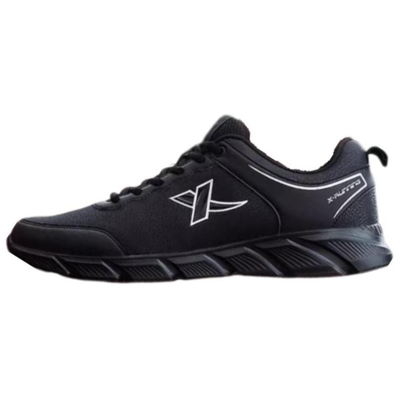 XTEP Cushioning Low top Running Shoes Men’s Black