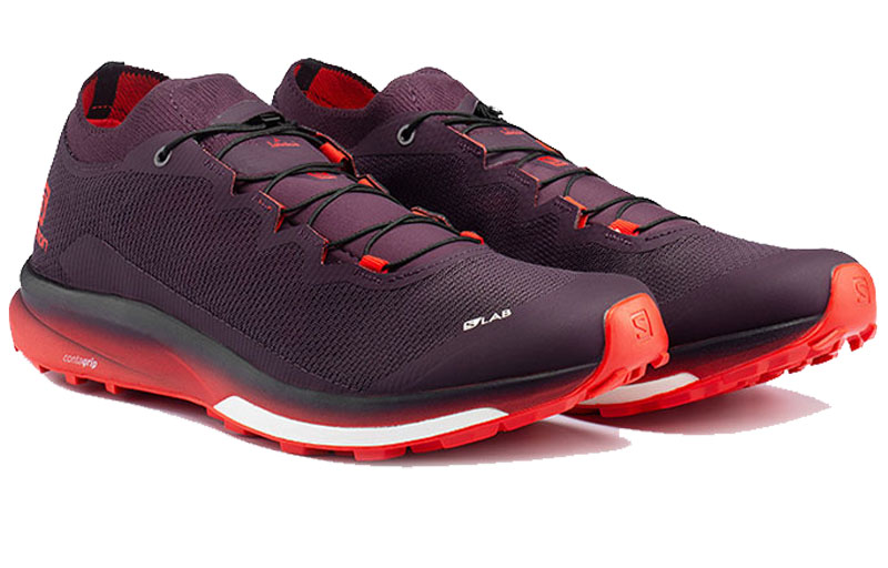 SALOMON Trail Running Shoes Unisex Dark Coffee