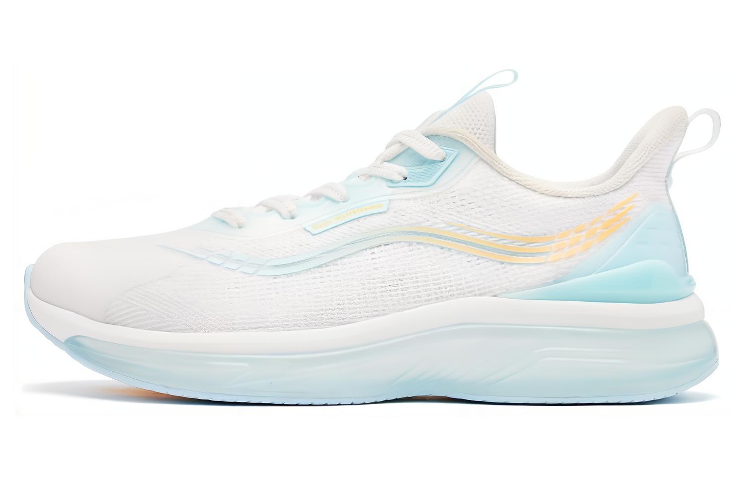 QIAODAN Misty Shadow Companion Cushioning Abrasion Resistant Cushioning, Wear Resistant Low top Running Shoes Women’s