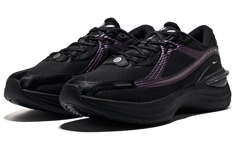 Erke Comfortable Cushioning Slip Resistant Abrasion Resistant Low top Running Shoes Men’s Black