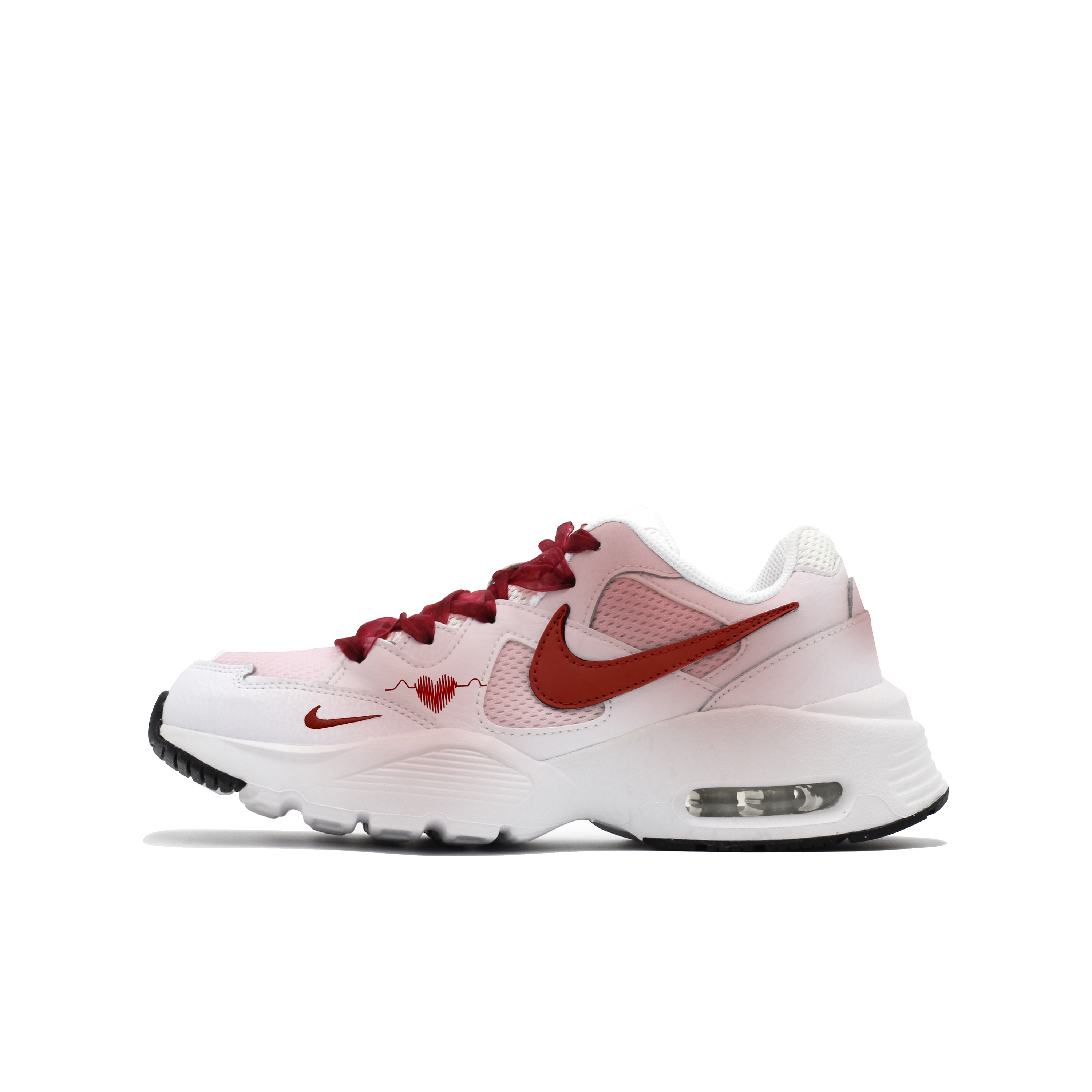 Nike Air Max Fusion Cushioning Slip Resistant Low top Running Shoes Women’s Red
