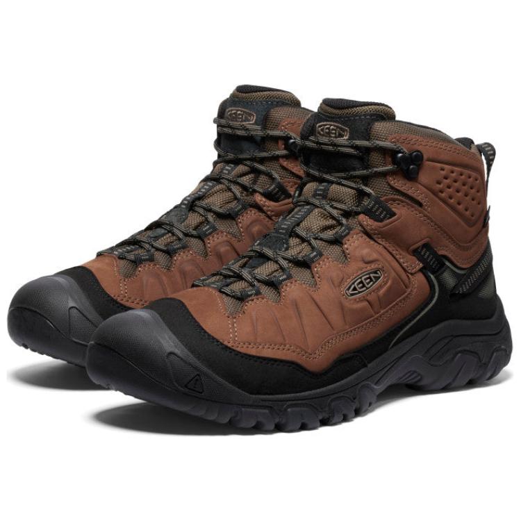 Keen Targhee 4 MID WP Cushioning Abrasion Resistant Waterproof High top Cushioning Abrasion Resistant Waterproof