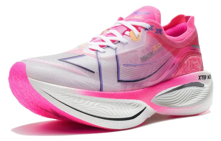 XTEP 160X 3.0 Pro Cushioning Abrasion Resistant Cushioning, Wear Resistant Low top Running Shoes Men’s White Red