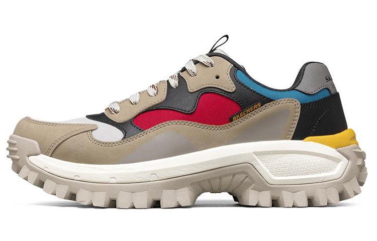 Мужские кроссовки Skechers Trekson (коричнево-синие) — фото 1