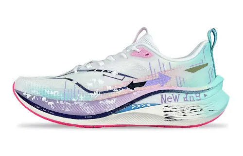 Li Ning Red Hare 7 Pro Cushioning Slip Resistant Breathable Low top Casual Running Shoes Men's White