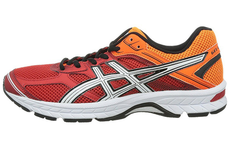 ASICS Gel Oberon Running Shoes Men's Low Top Orange Red