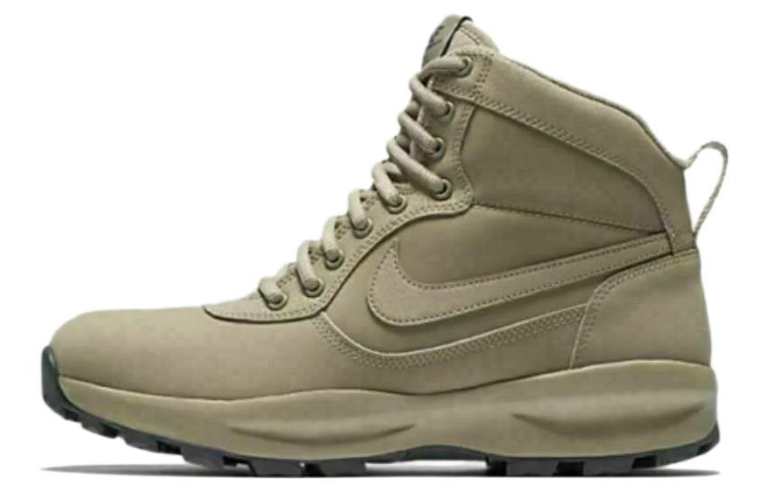 Nike Manoa Dome Cushioning Slip Resistant Abrasion Resistant High top Outdoor Shoes Green