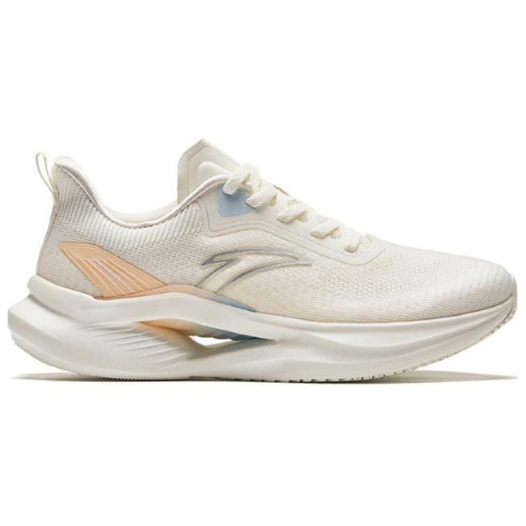 Anta Breathable Cushioning, Wear Resistant Low top Running Shoes Women’s Pink White